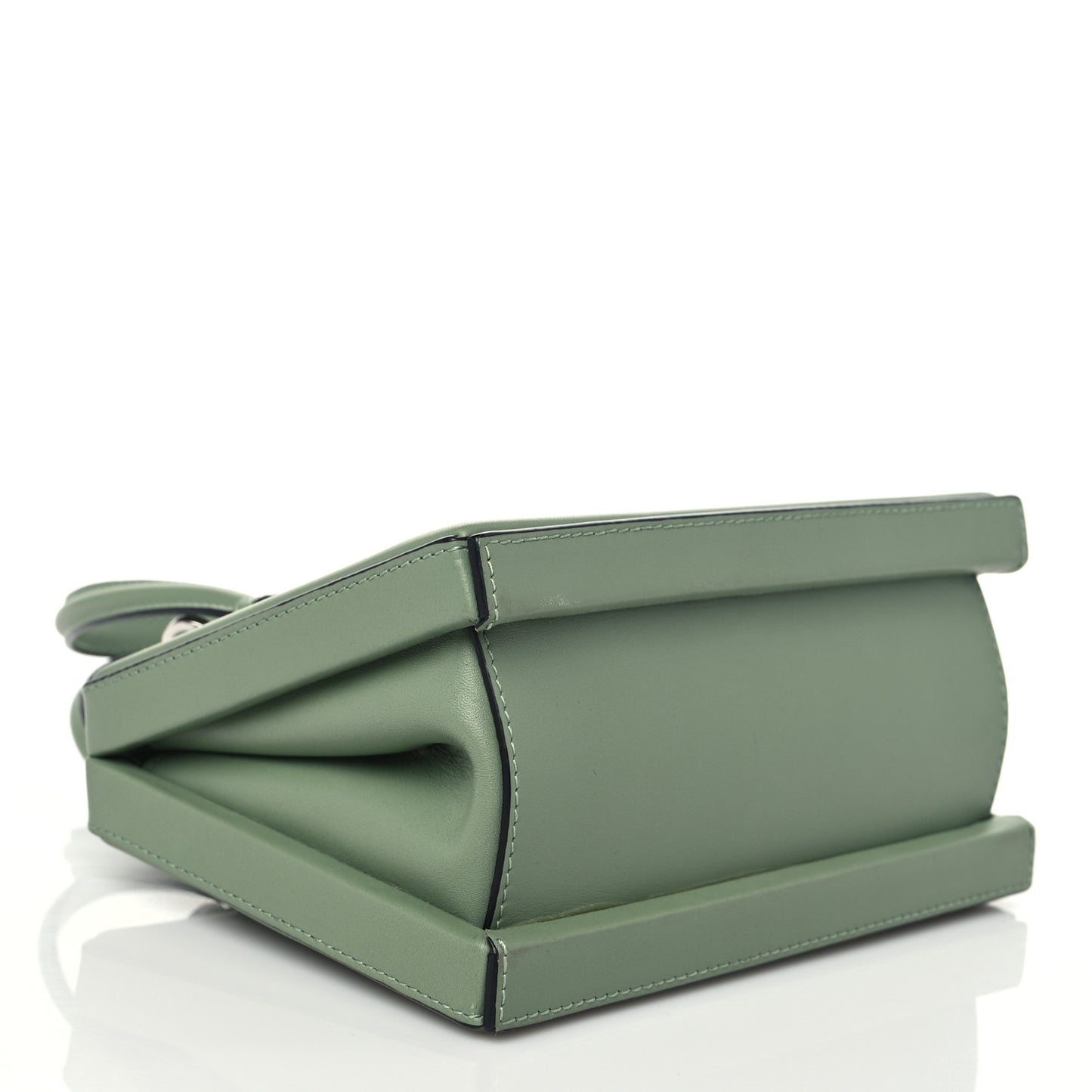 Calfskin Small Postal Bag Green
