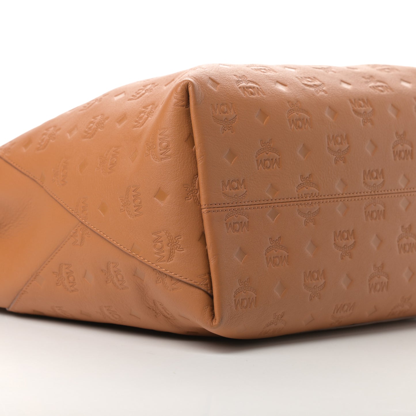 Calfskin Ottomar Monogram Large Klara Hobo Cognac