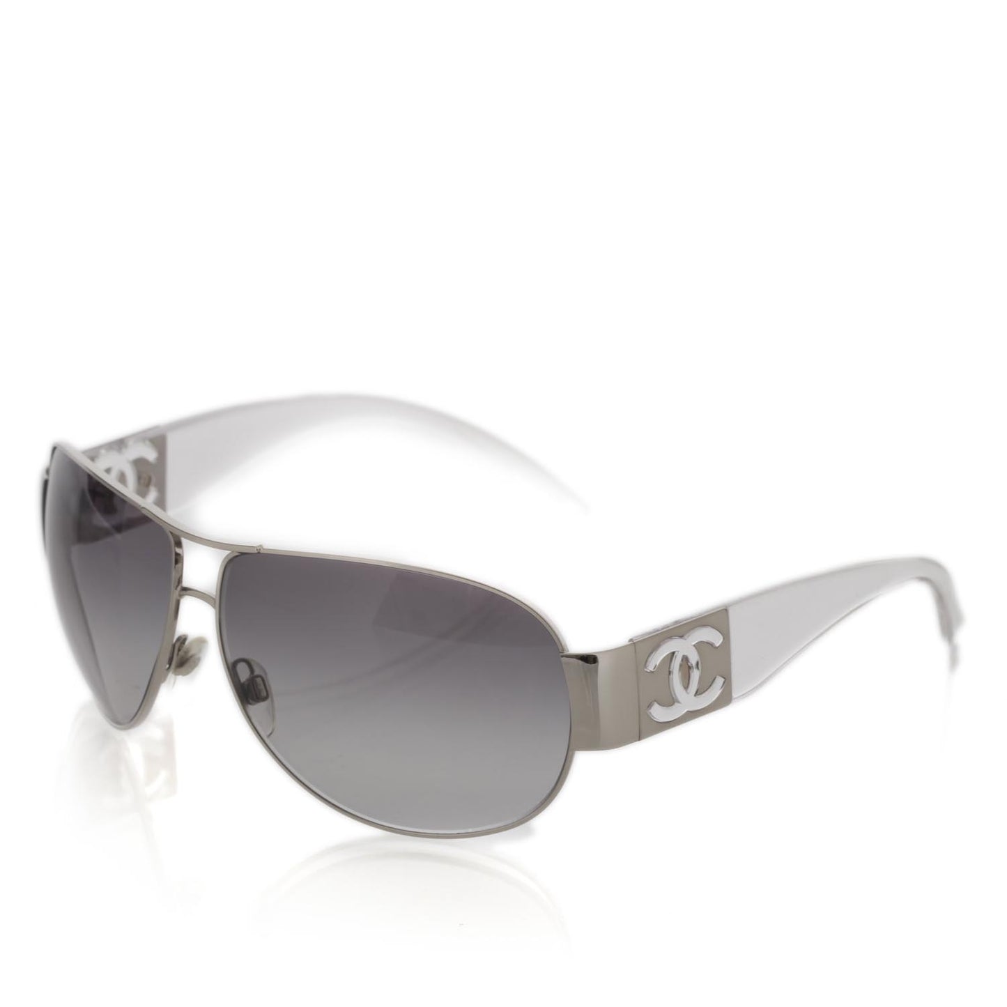 Aviator Sunglasses 4128 Clear