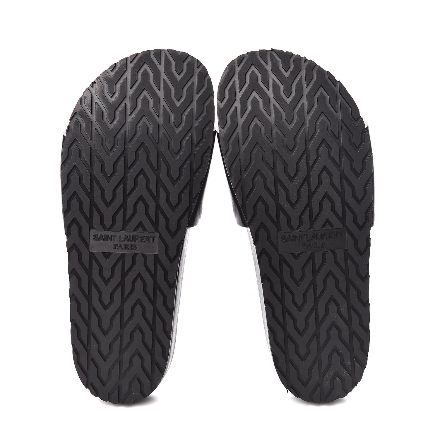 Calfskin Monogram Joan Slide Sandals 36 Black