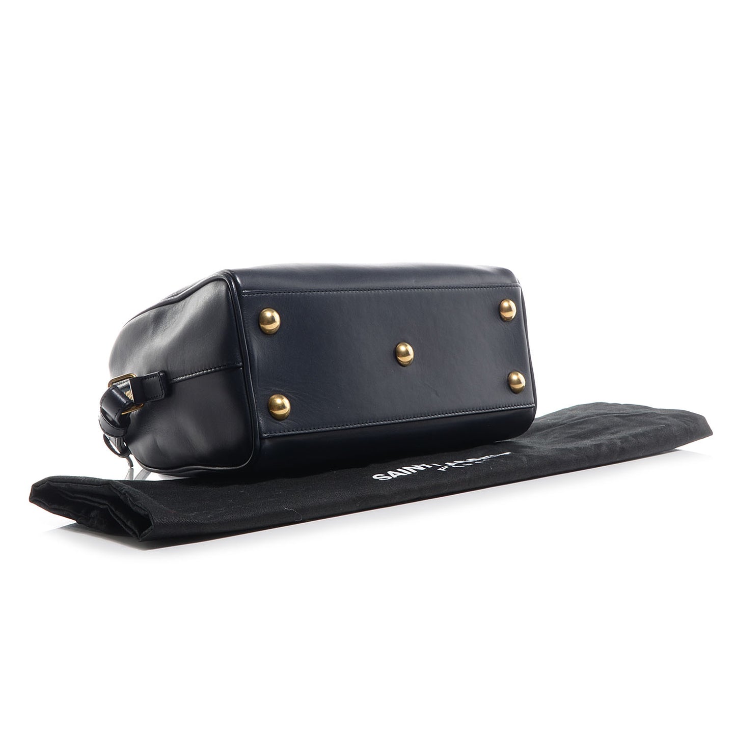 Calfskin Classic Baby Duffle Dark Blue
