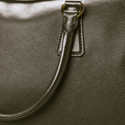 Prada Saffiano Lux Bowler Militare 16 of 19