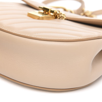 Chloe Calfskin Quilted Mini Drew Bijou Shoulder Bag Pearl Beige 9 of 11
