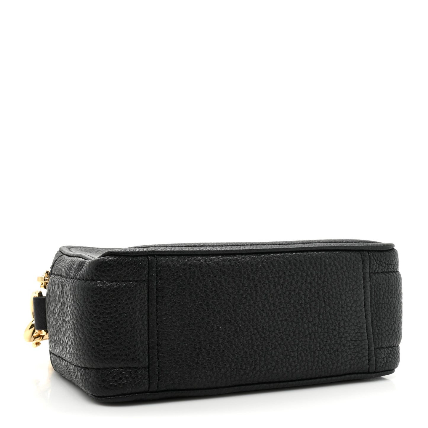 Supple Natural Grain Calfskin The Softshot 27 Bag Black