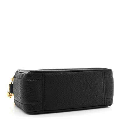 Marc Jacobs Supple Natural Grain Calfskin The Softshot 27 Bag Black 4 of 9
