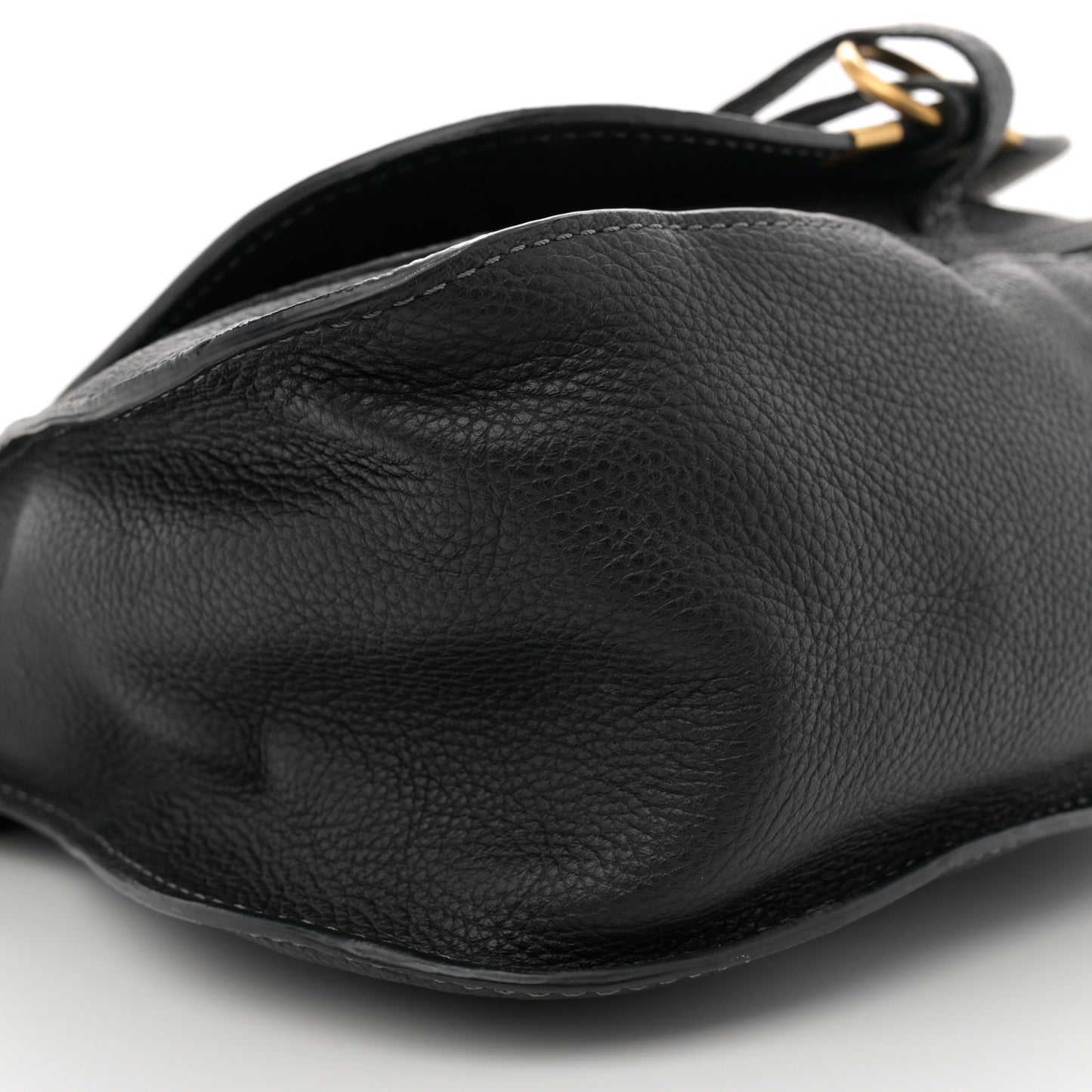 Calfskin Medium Marcie Satchel Black
