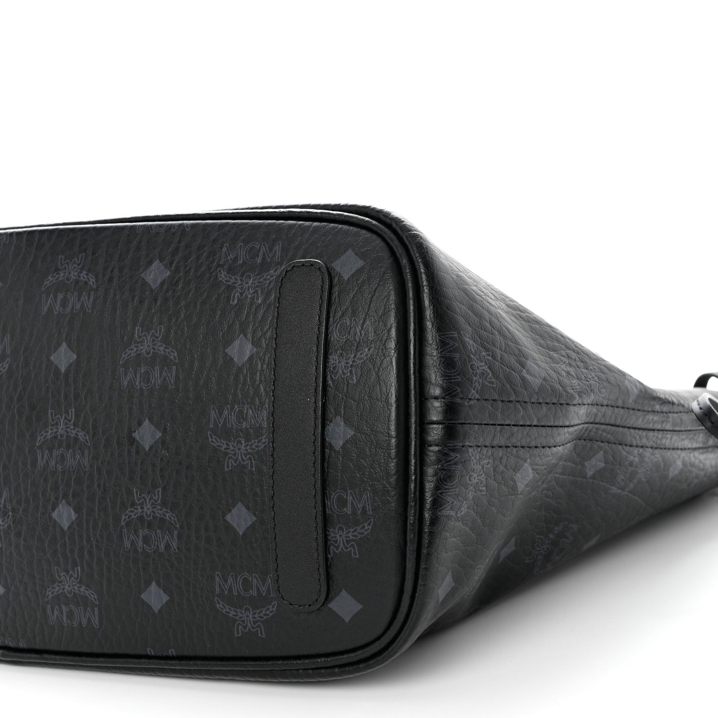 Visetos Medium Liz Reversible Shopper Tote Black