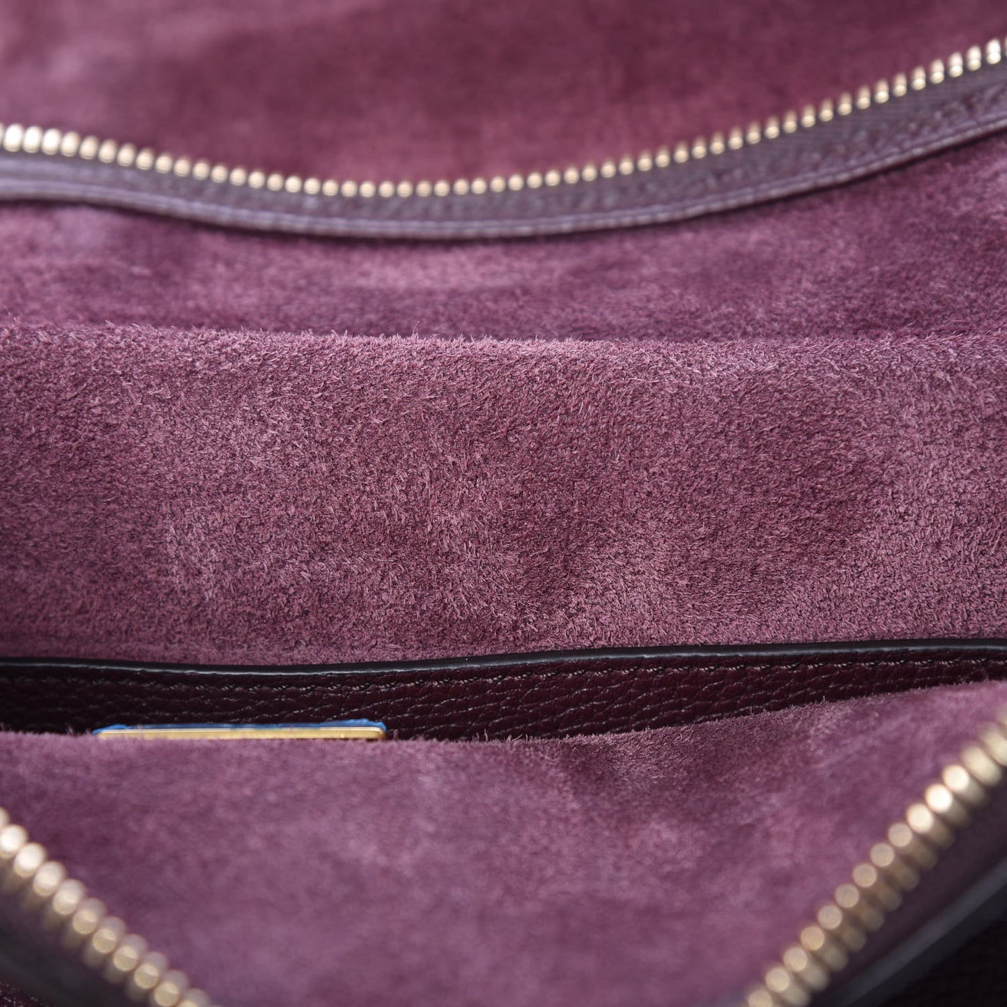 Baby Grained Calfskin Micro Belt Bag Burgundy