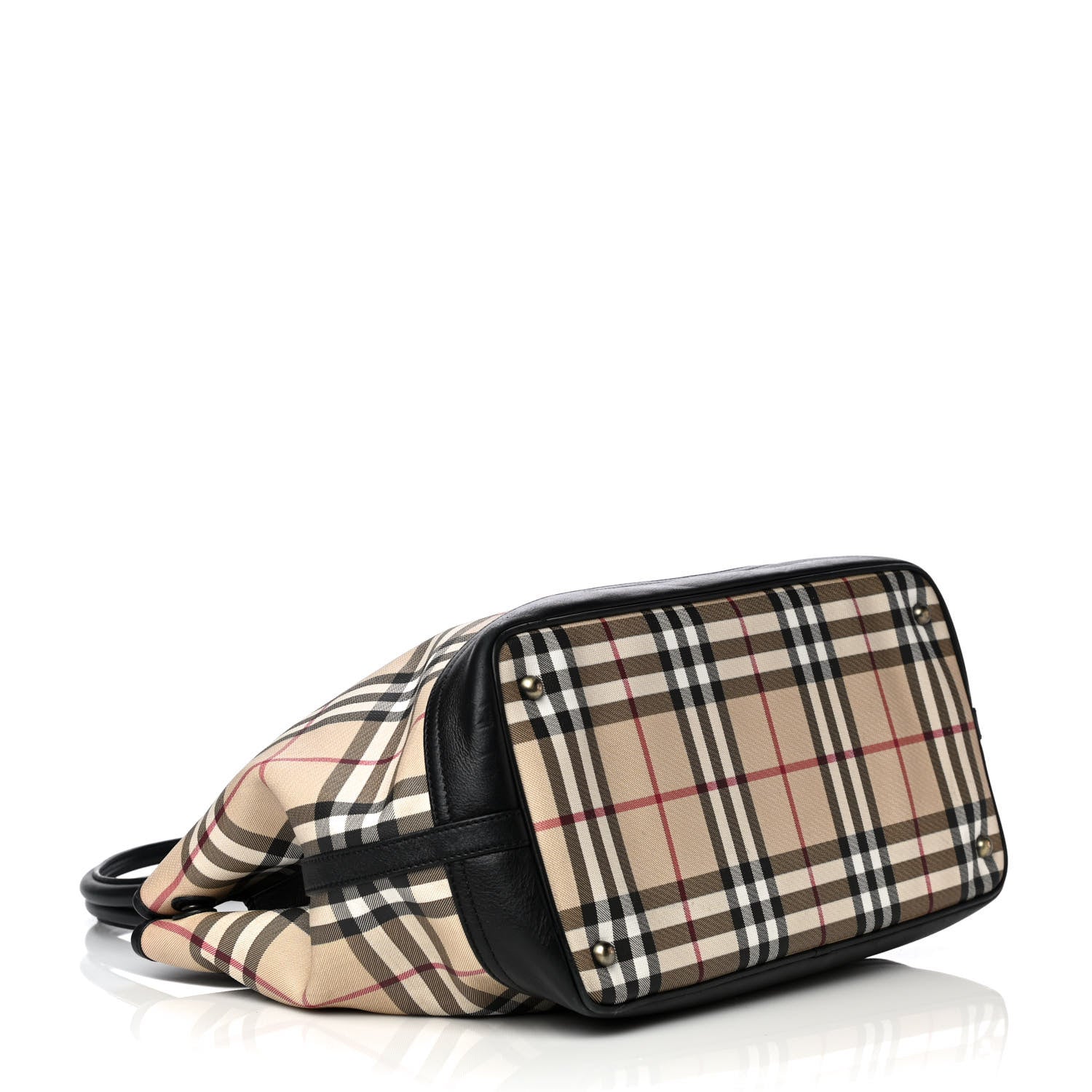 Burberry House Check Shoulder Tote Black 3 of 11