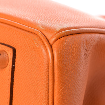 Hermes Epsom Birkin 35 Orange 17 of 17