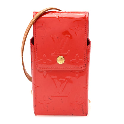 Louis Vuitton Vernis Cigarette Case Red 1 of 12