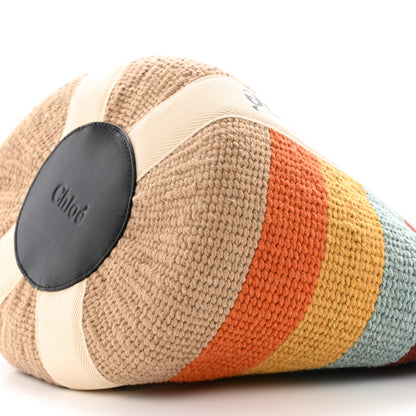 Chloe X MIFUKO Woven Large Woody Basket Tote Multicolor 9 of 12