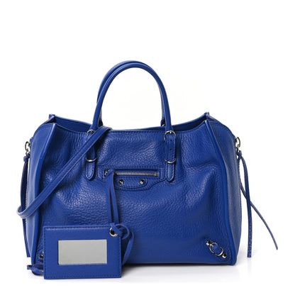 Balenciaga Veau Papier A6 Zip Around Tote Bleu Roi 3 of 10