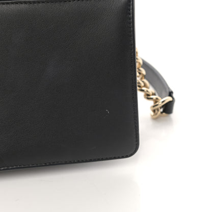 Chanel Calfskin Tweed Chain Chevron Boy Flap Black 11 of 15