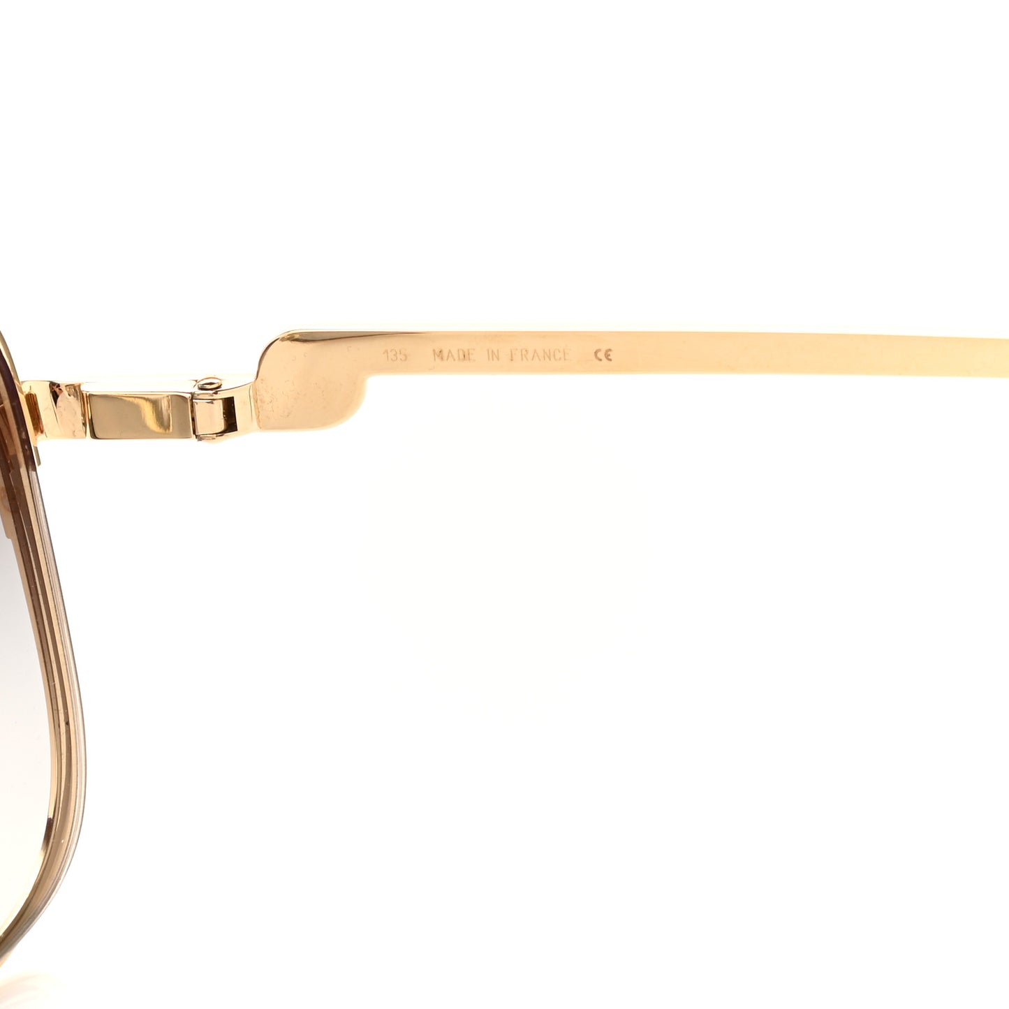 Panthere De Cartier Sunglasses Gold Black