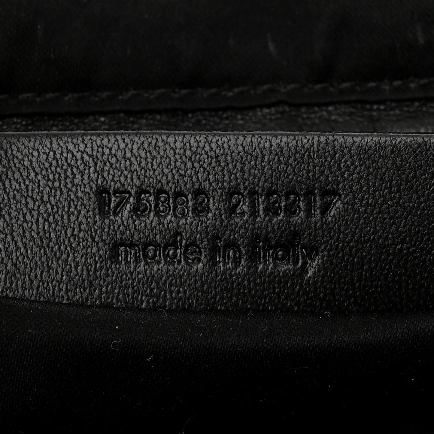 Metallic Embossed Large Downtown Tote Black