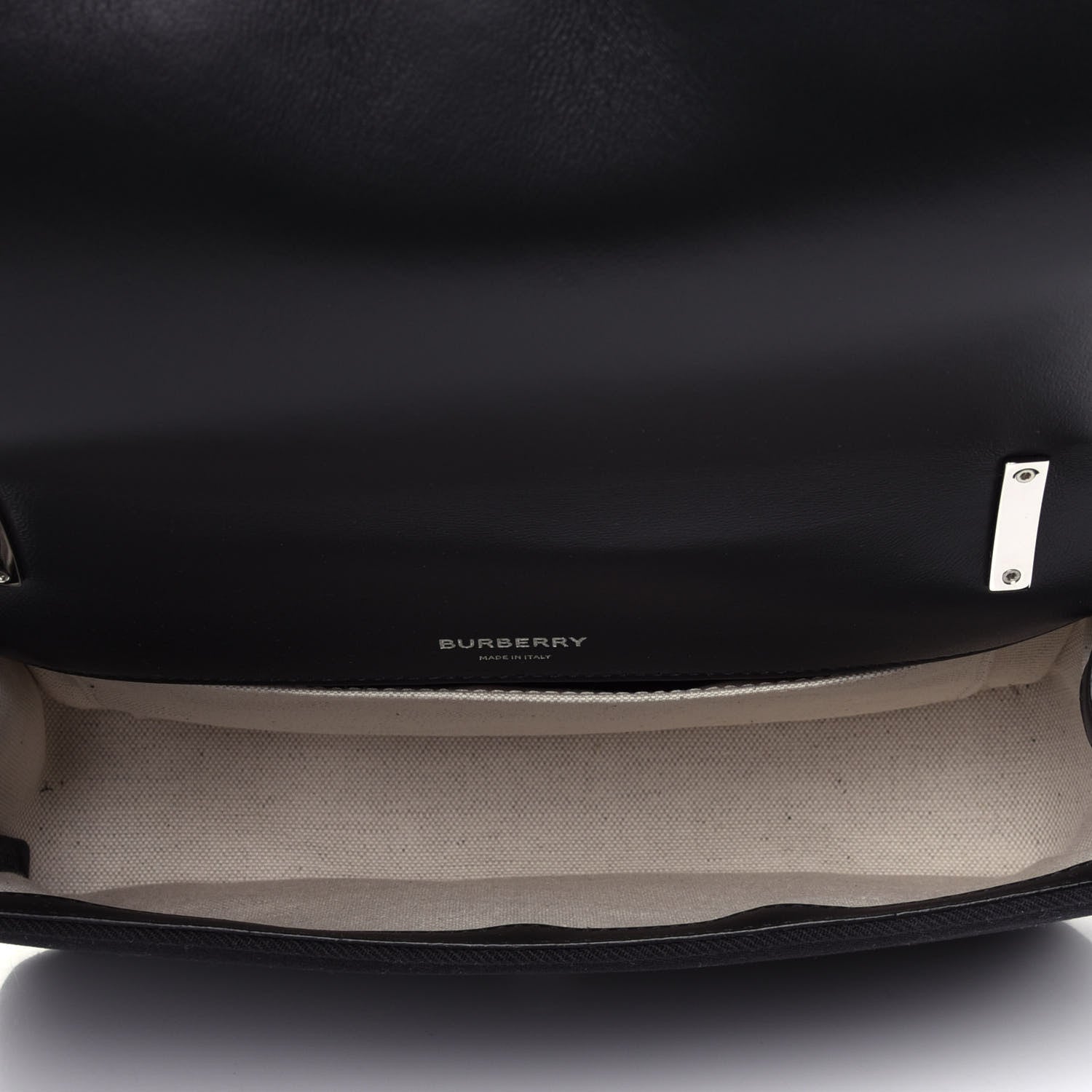 Burberry Canvas Printed Small Love Lola Bag Black 4 of 9