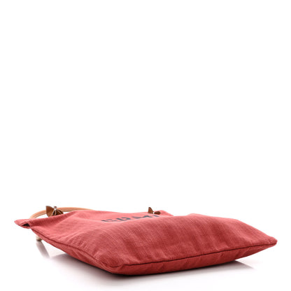 Hermes Canvas Swift Aline Grooming Bag Rouge H Gold 4 of 9
