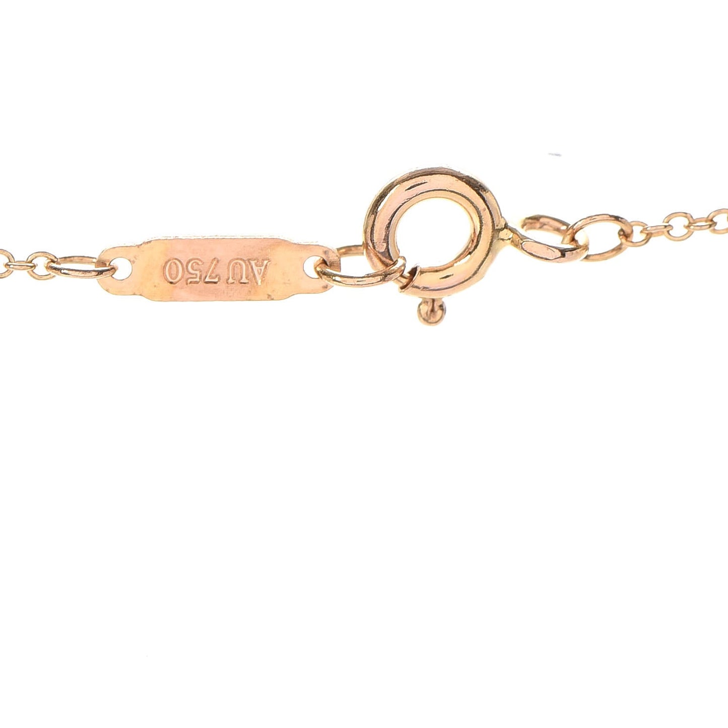 18K Yellow Gold Mini Heart Key Pendant Necklace