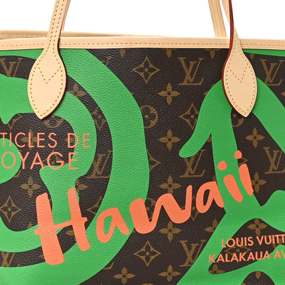 Louis Vuitton Monogram Tahitienne Hawaii Neverfull MM 5 of 12