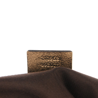 Gucci Crystal Monogram Babouska Tote Gold 7 of 7