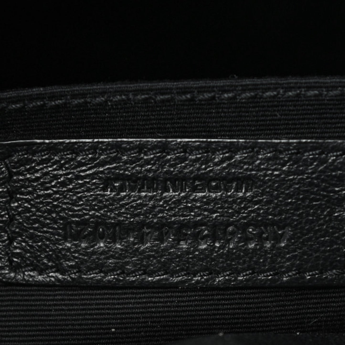 Calfskin Matelasse Monogram Lou Camera Bag Black