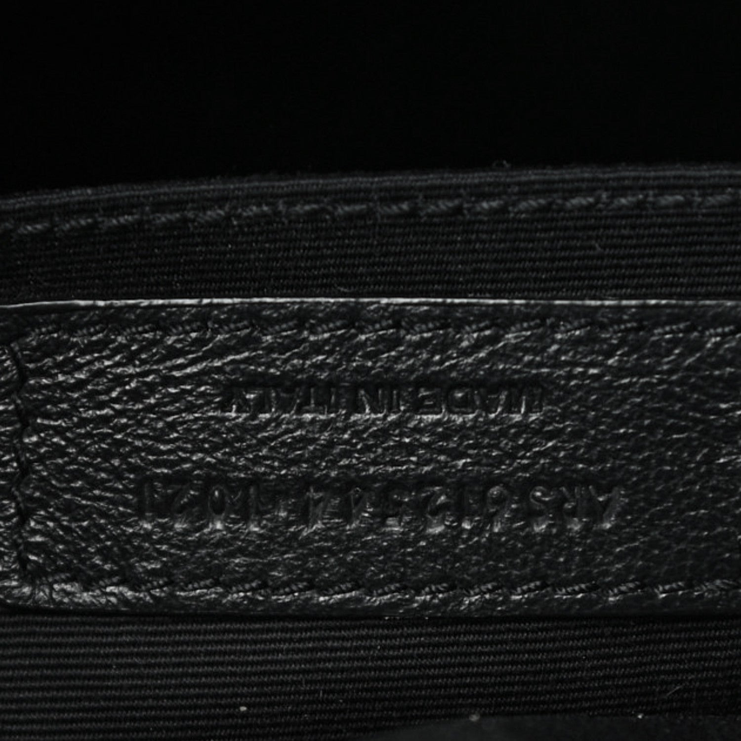 Saint Laurent Calfskin Matelasse Monogram Lou Camera Bag Black 7 of 10
