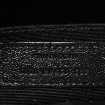 Saint Laurent Calfskin Matelasse Monogram Lou Camera Bag Black 7 of 10