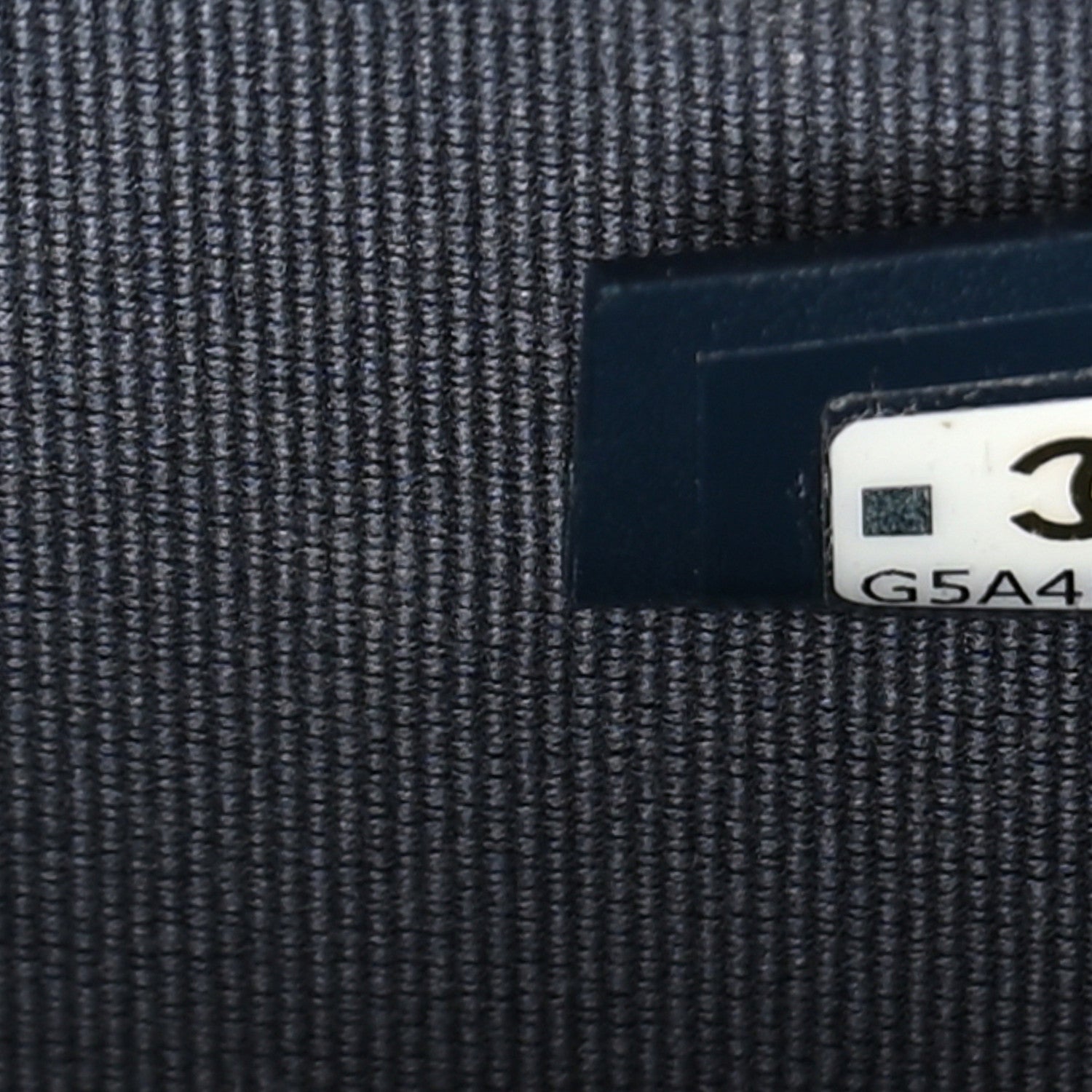 Chanel Printed Denim CC Camera Case Blue 6 of 9