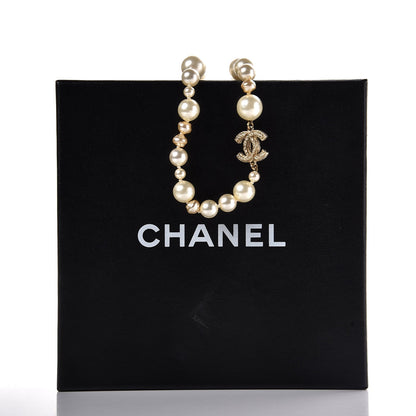 Chanel Pearl CC Short Necklace Gold 7 of 7