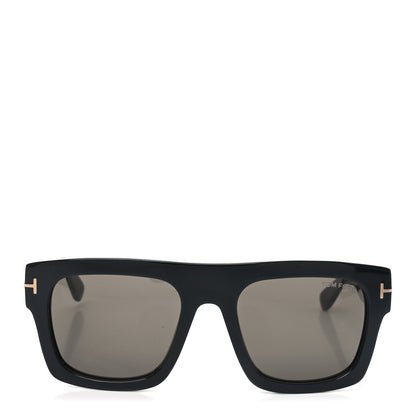 Tom Ford Acetate Fausto Sunglasses TF711 Black 2 of 7