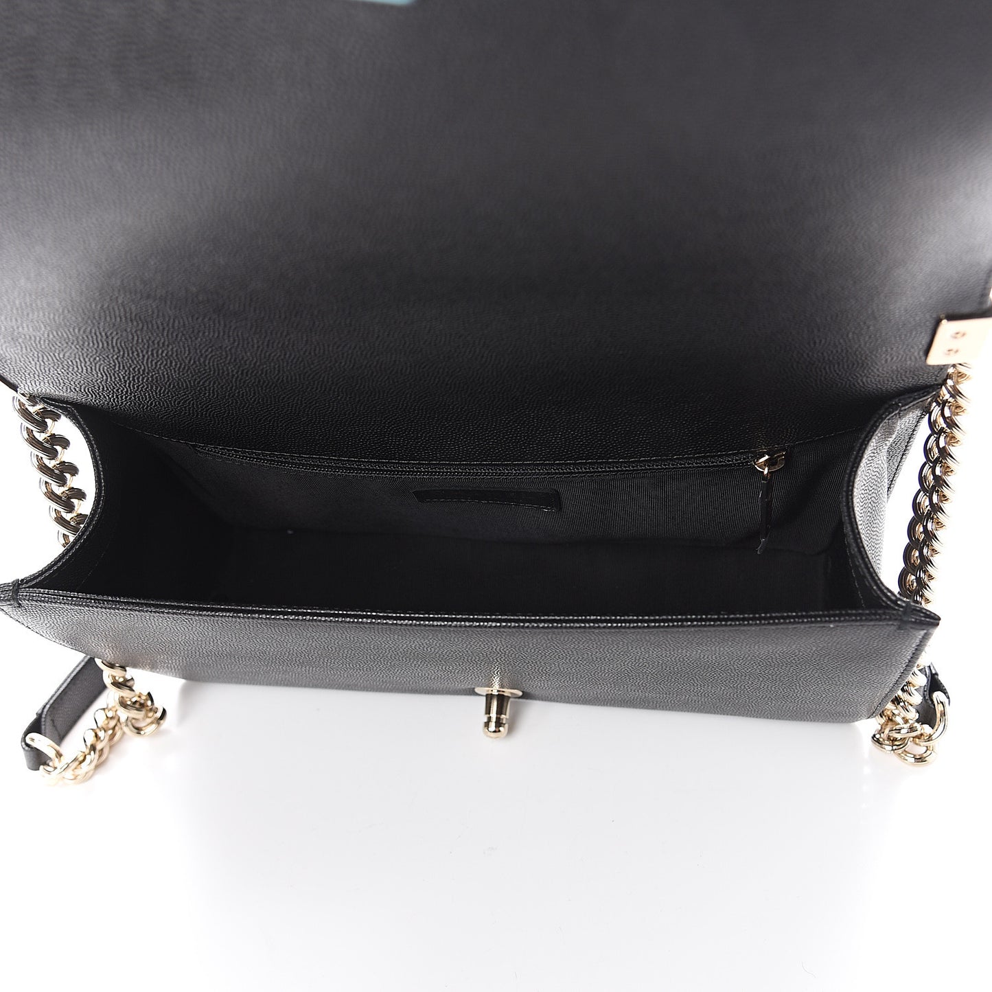 Caviar Quilted New Medium Boy Flap Black