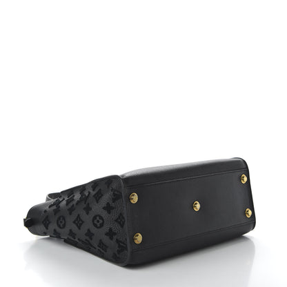 Louis Vuitton Calfskin Monogram Tufting On My Side Black 4 of 9