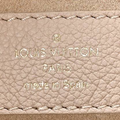 Louis Vuitton Grained Calfskin Low Key Hobo MM Limestone 6 of 9