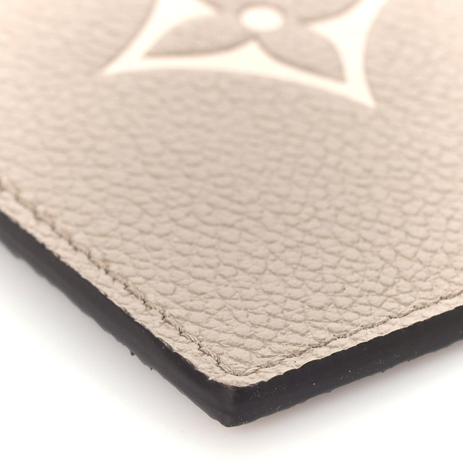 Louis Vuitton Empreinte Monogram Giant Pochette Felicie Zippered Insert Tourterelle Creme 7 of 8