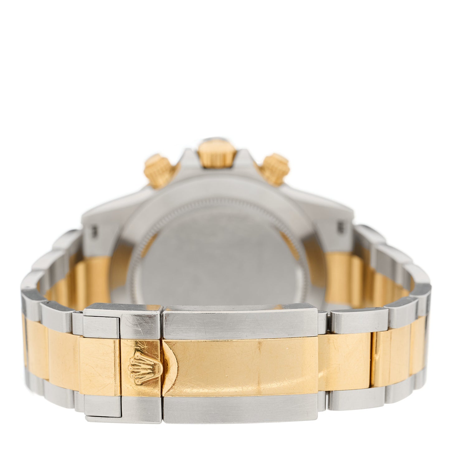 Stainless Steel 18K Yellow Gold 40mm Oyster Perpetual Cosmograph Daytona Watch White 116503