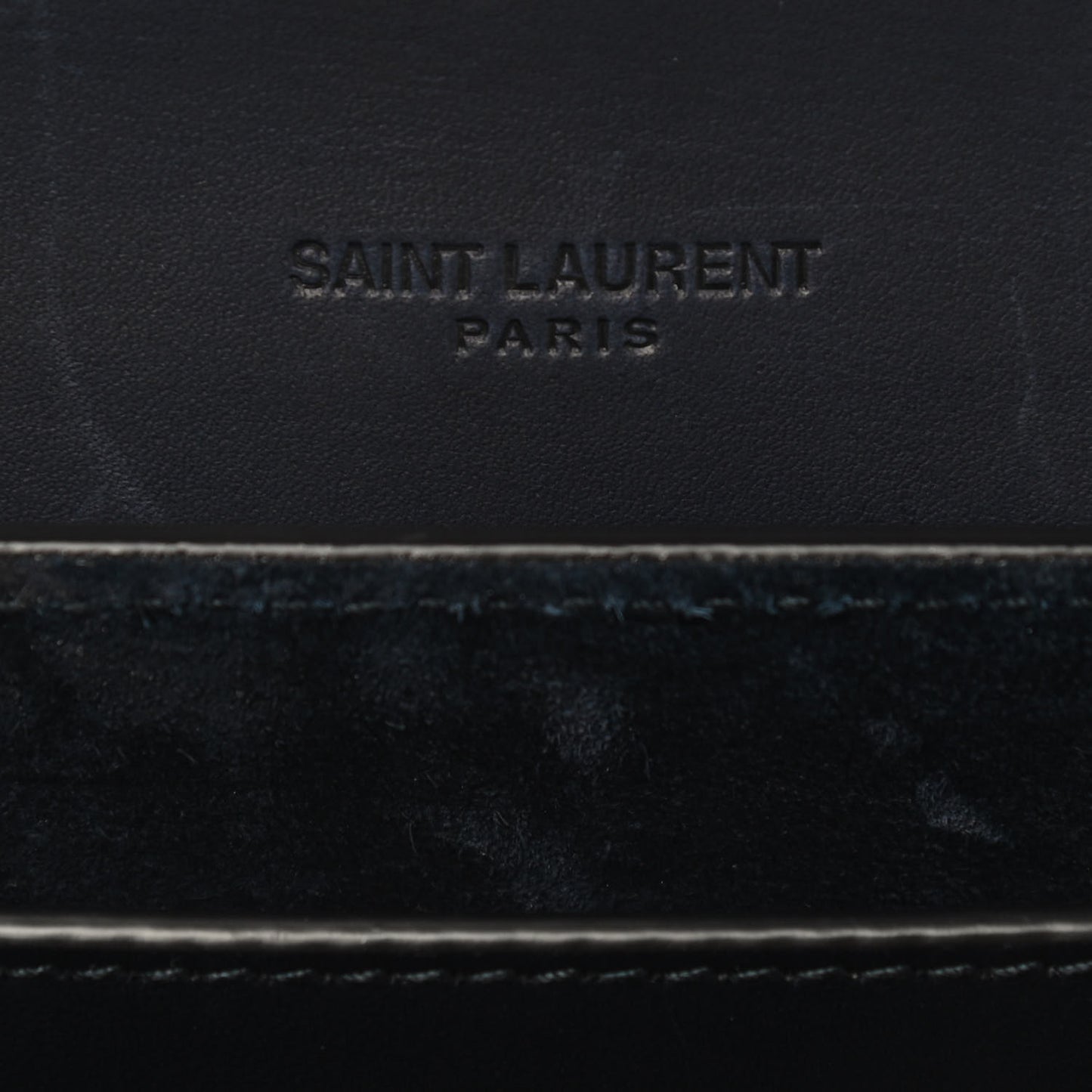 Smooth Calfskin Monogram Medium Kaia Satchel Deep Marine