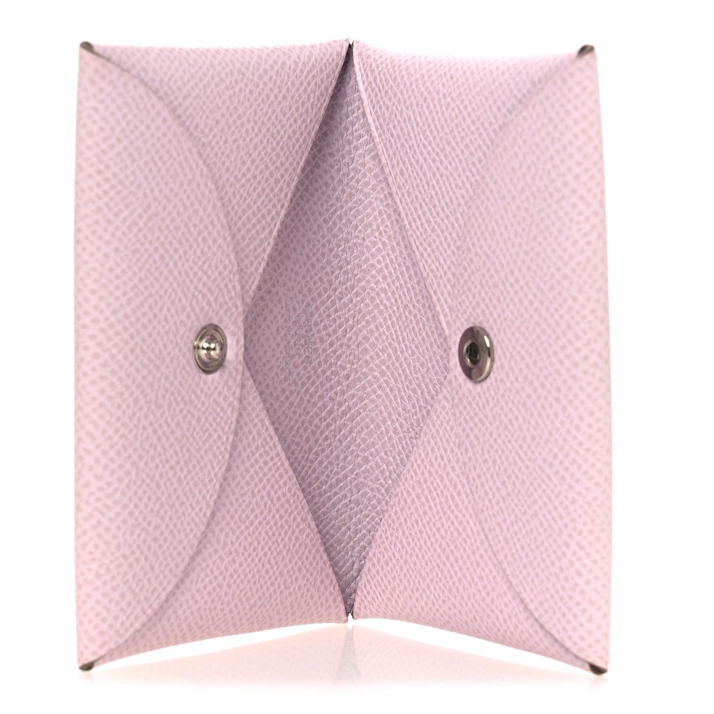 Epsom Calvi Card Case Mauve Pale