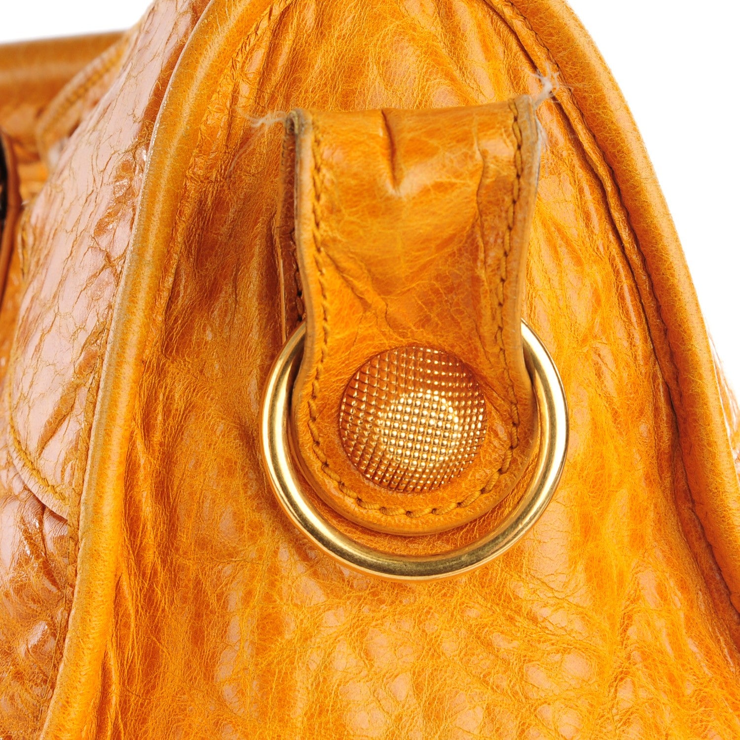Balenciaga Agneau Giant 21 Gold Hardware Part Time Marigold 13 of 15
