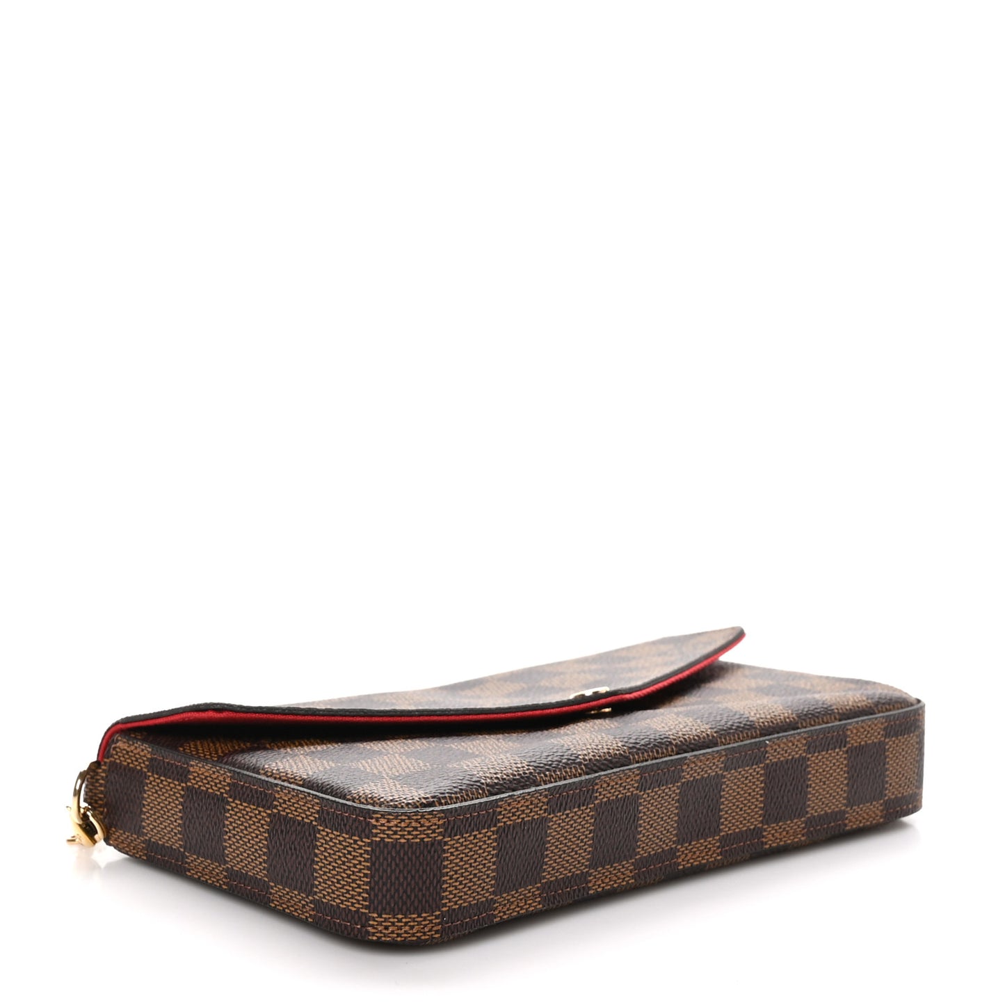 Damier Ebene Pochette Felicie Chain Wallet