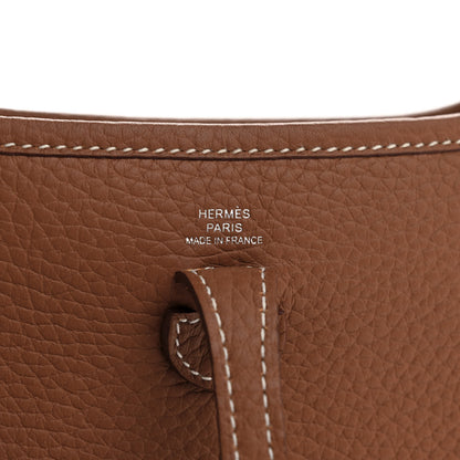 Hermes Taurillon Clemence Evelyne TPM Gold 6 of 11