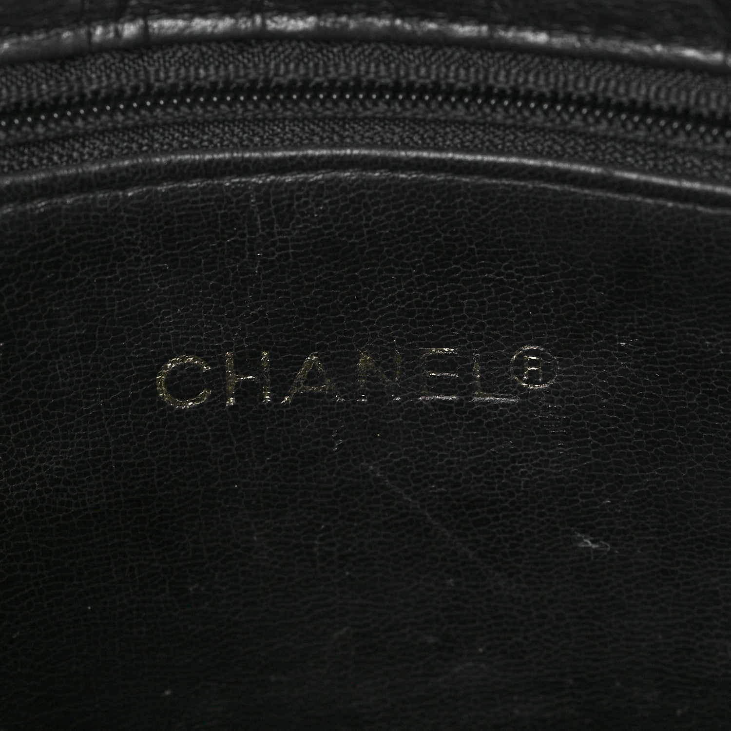 Chanel Lambskin Quilted CC Shopping Tote Black 5 of 9