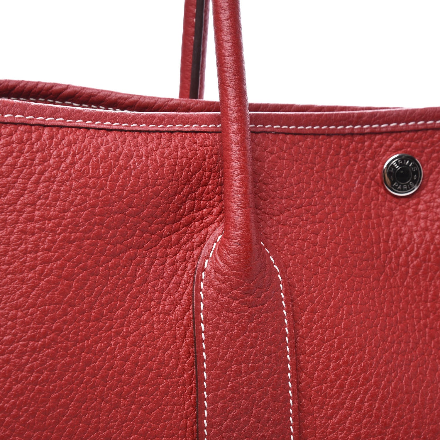 Hermes Vache Country Garden Party 36 MM Rouge Casaque 11 of 13