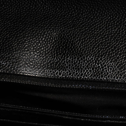 Chanel Caviar Maxi Single Flap Black 10 of 12