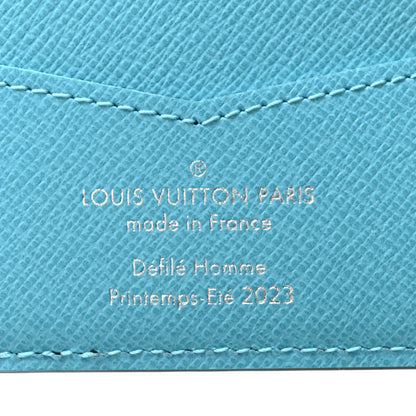 Louis Vuitton Monogram Playground Slender Wallet Black 6 of 7