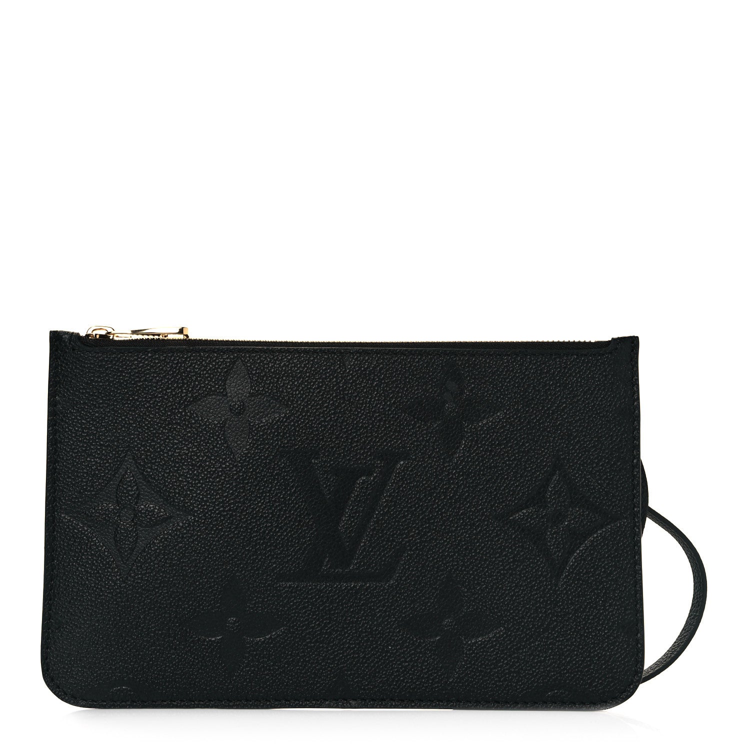 Louis Vuitton Empreinte Monogram Giant Neverfull MM Pochette Black 1 of 7