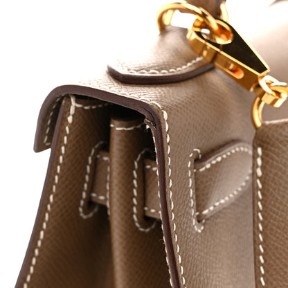 Hermes Epsom Kelly Sellier 28 Etoupe 13 of 17