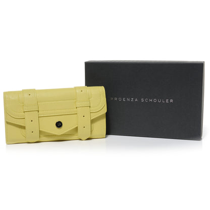 Proenza Schouler Leather PS1 Continental Wallet Lemon 5 of 7