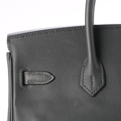 Hermes Swift Birkin 25 Vert Fonce 24 of 34