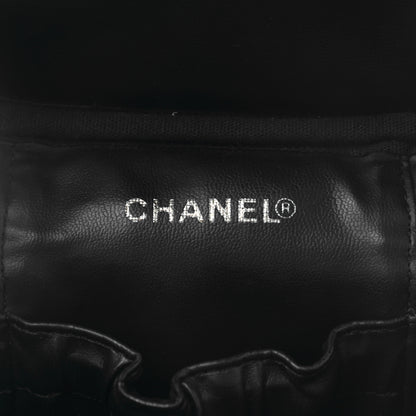 Chanel Caviar Vanity Cosmetic Case Black 6 of 13